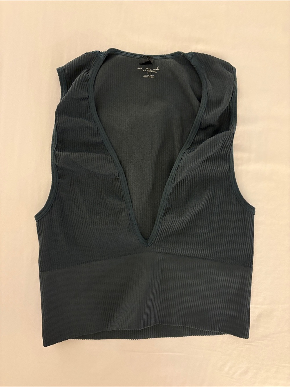 Urban outfitters deep V-neck Crop top